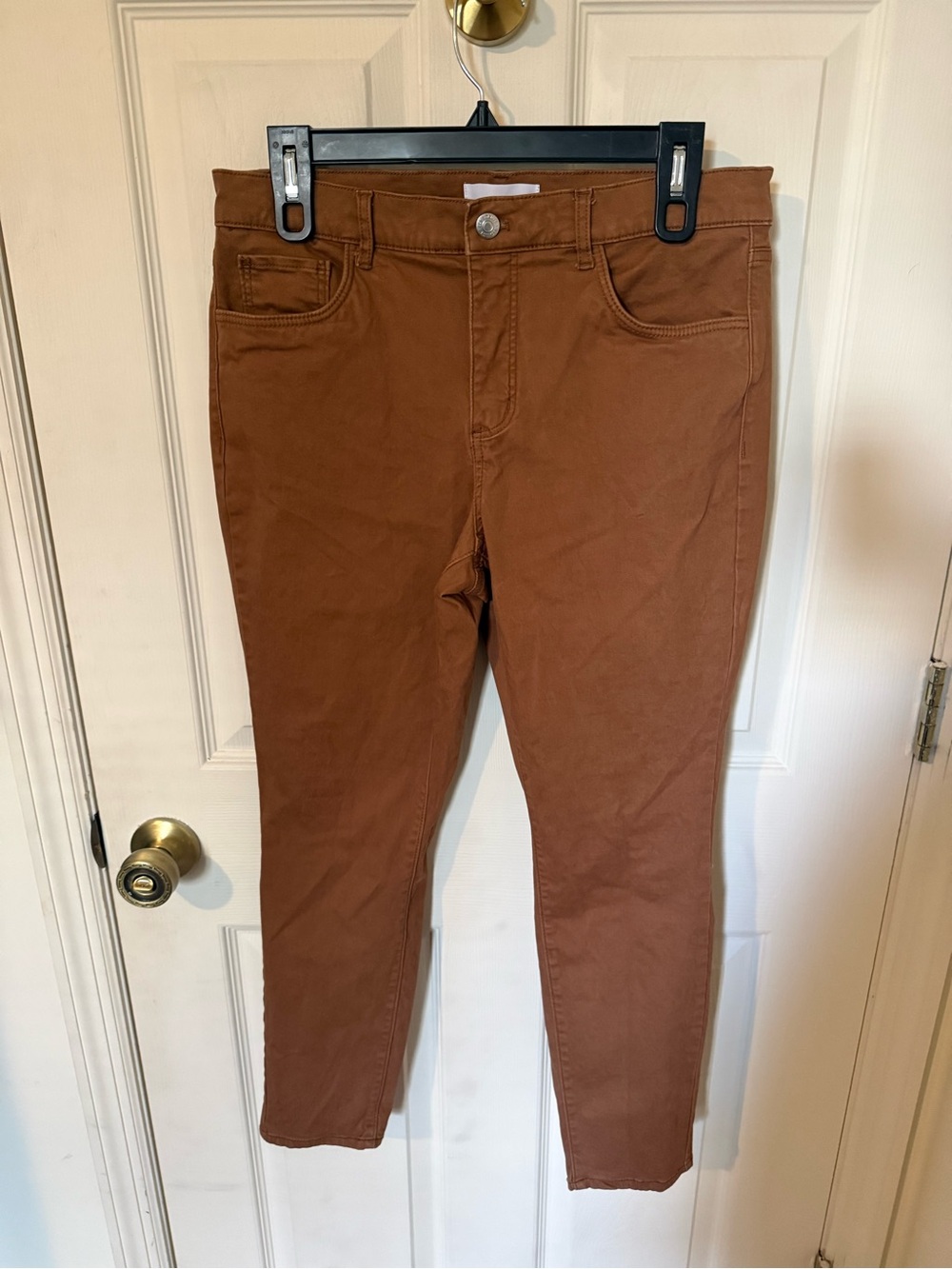 Women’s Slim Fit Casual Pants in Clay